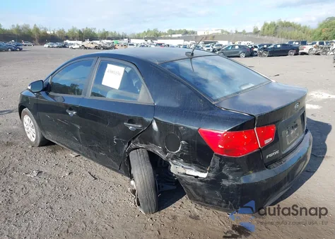 2010 Kia Forte Ex из США, поврежденный, VIN KNAFU4A2XA5065574